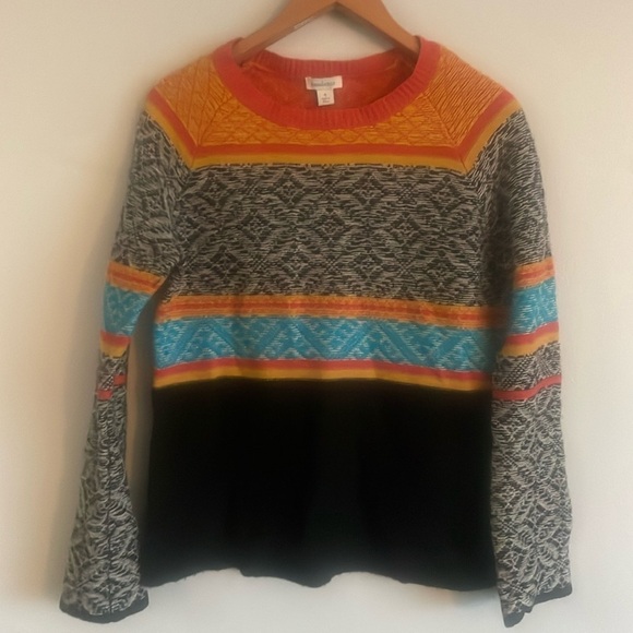 Sundance Women’s Emily Jane Pullover Lambswool Blend Sweater Size Small - Picture 2 of 12